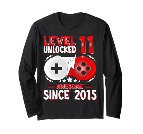 Level 11 Unlocked Birthday 11 Year Old Gifts 11th Birthday ����T�V���c
