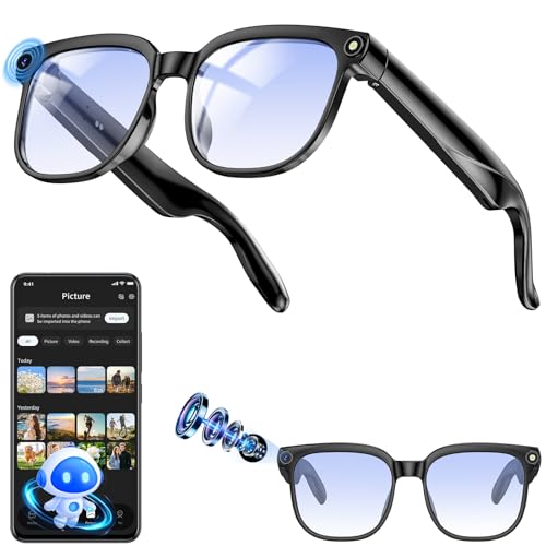 Imagen de Hwagol Gafas Inteligentes IA, Gafas con Camara 8MP