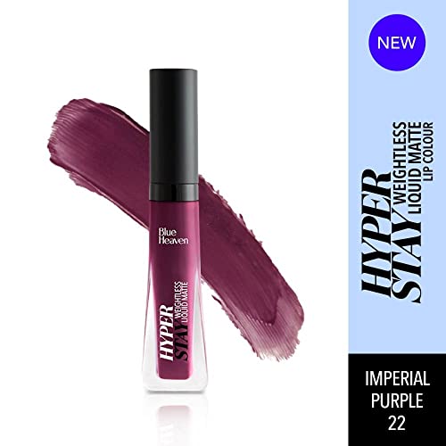 Image of Blue Heaven Hyperstay Matte Lipcolor Imperial Purple 22, 6ml