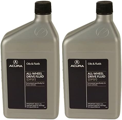 Genuine OEM Differential Oil AWD Type-II 2 Quarts DPSF (2x1 Qt) for Acura MDX RDX TL TLX Honda CR-V Pilot HR-V Ridgeline