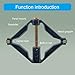 KIIFENG Pack of 10 Wall Outlet Repair Tool Electrical Box Repair Gadgets Quick Fixing Socket Repair Set for 86 Type Socket Fixing