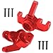 Vgoohobby Metal Suspension Swing Arm & Shock Tower Mount & Steering Hub & Metal Steering Rod & Body Mount Compatible with Hyper Go H14bm MJX 14210 14209 1/14 RC Car (Red)