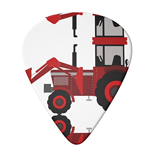 Lot de 6 médiators tracteurs de dessin animé pour guitare acoustique, guitare électrique, basse, ukulélé – fins, moyens… - Les Beatles, Paul McCartney, John Lennon, RIngo Starr, George Harrison Lot de 6 médiators tracteurs de dessin animé pour guitare acoustique, guitare électrique, basse, ukulélé - fins, moyens… – Image 4