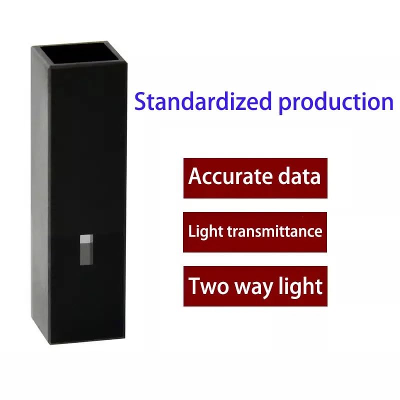 1pcs 10mm Path Length 100ul Quartz Cuvette Cell Center Height 15mm