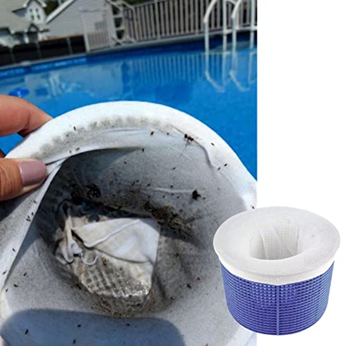 Entemah Pacote com 15 filtros de meias para skimmers de piscina, cestas, skimmers limpa detritos e f