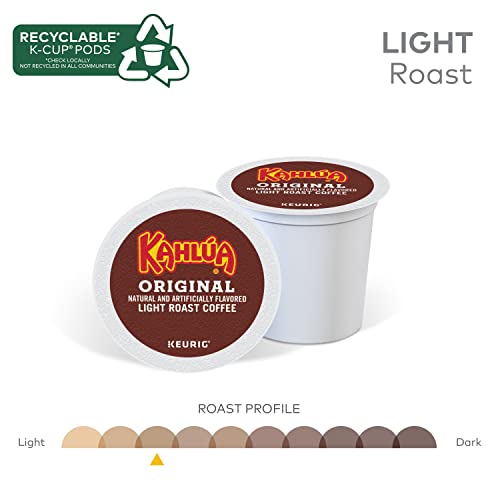Kahlua Coffee Original, Keurig Single Serve K-Cup Pods, Light Roast Coffee, 96 Count #TOP3
