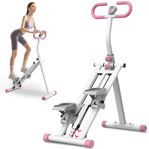 Image of Stair Stepper for Home-Upgrade Vertical Climber Workout Machine for Full-Body Exercise Climber Fitness Equipment with Stable Frame Adjustable Handlebar