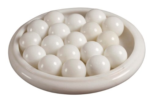 Marmorkugel set de 4 blanc style pierre naturelle-marbre range dekolement boule qigong dimensions : diamètre : 5 cm-poids : env. .0,4 kg Cover