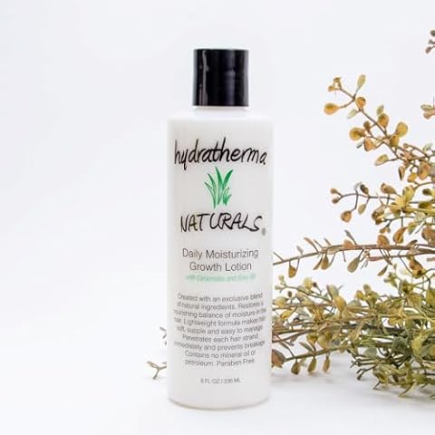 Hydratherma Naturals Daily Moisturizing Growth Lotion, 8 oz, Hair Treatment, Hair Care Cover