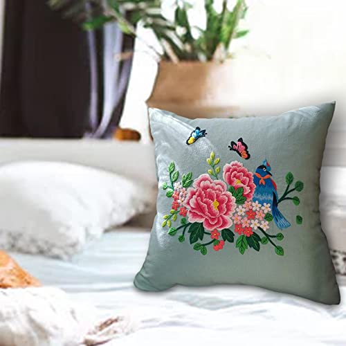 Kit broderie point de croix coussin facile sans motif complexe - 6