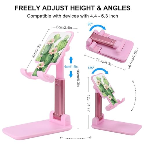 Support téléphone portable pliable vert compatible iPhone Android