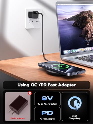 Newq NQ-WC-05 Wireless Charger, 15W Max Wireless Charging Pad thumb #6