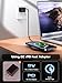 NewQ Wireless Charger, 15W Max Wireless Charging Pad for iPhone 17 16 15 14 13 12 11 Mini/SE/Pro/Max/Plus, Samsung Galaxy S23/S22/S21/S20/S10/S9/S8/S7/Note20/10/9/8, Air Pods/Pro/Galaxy Buds/+, 1 Pack