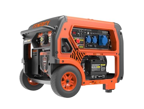 Genergy R-2013000 - Generador a gasolina Genergy Ezcaray 5500 VA 230 V