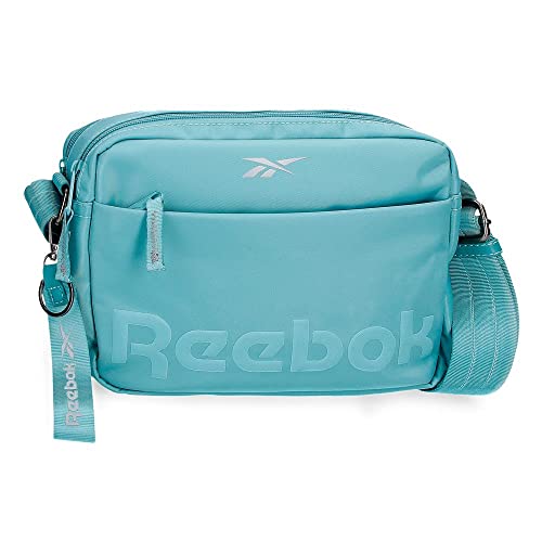 Reebok Linden Umhängetasche Zwei Fächer Blau 25x16x6,5 cm Polyester