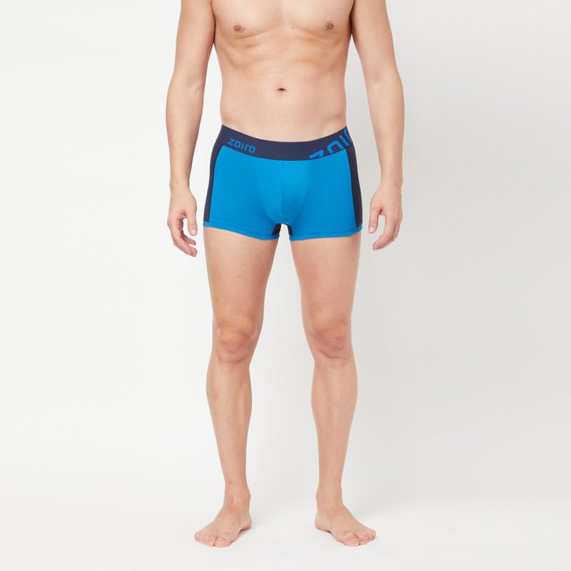 Image of Zoiro Men's Soft Cotton Blend Solid Trend Trunk (Pack of 2) |Colours May Vary