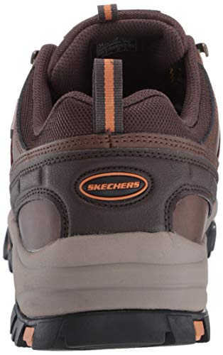 Skechers Men's Relment-Semego Waterproof Hiker Lo Hiking Shoe, Dark Brown, 12 Medium Us #TOP2