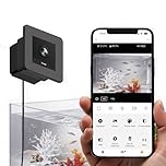 Denash Fish Tank Camera, 2K HD 140° Wide Angle WiFi Aquarium Camera, AI Motion Detection Underwater for Reptile Terrarium Breeding Tank