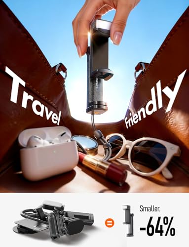 LISEN Airplane Travel Essentials (LED) Phone Stand Holder for Desk Cruise Ship Essentials 2026 Mount Airplane Gadgets Women Men Long Flight Accessories Photographic Lighting Flash Tubes Kids Gifts - Image 5