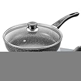 Generisch Sartén | Sartenes Utensilios de Cocina - Utensilios de Cocina de Metal para Inducción Placa Cerámica Estufa Filete Huevos Pescado Tortilla