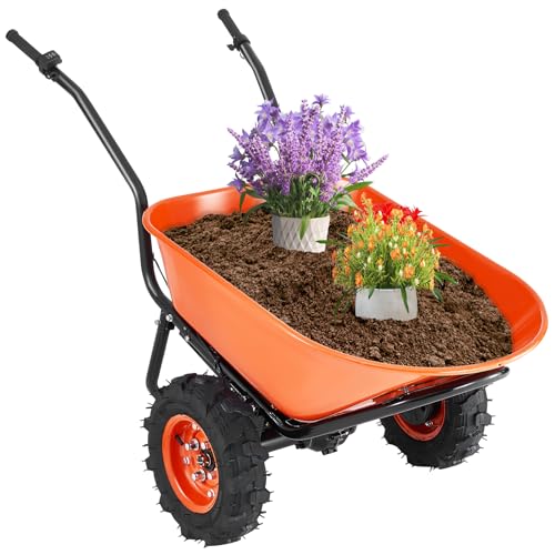 VEVOR Electric Wheelbarrow Cart