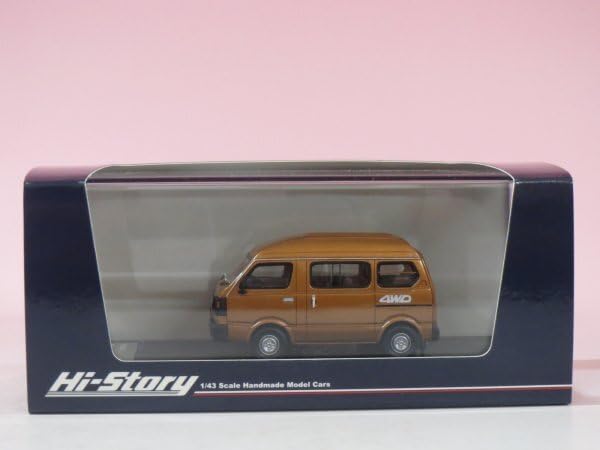 ハイストーリー 1/43 スバル サンバー4WD 1980 マイティブラウン1/43