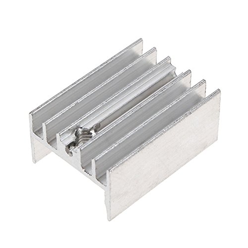 30x TO-220 Kühlkörper-Set Mit Isolator – Perfekt Für MOSFET, Spannungsregler & Mehr, 3 Verschiedene Größen
