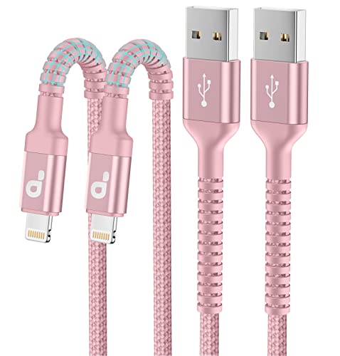 iPhone Charger Cable 3FT 2Pack USB to Lightning Cable Extra Durable Braided