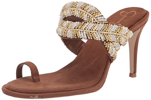 Jessica Simpson Rixei Braided Embellished Heeled Sandal #TOP21