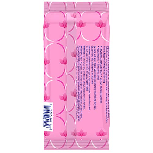 Vagisil Odor Block Daily Freshening Wipes For Feminine Hygiene In Resealable Pouch, Gynecologist Tested & Hypoallergenic, 20 Count (Pack Of 1) #TOP1