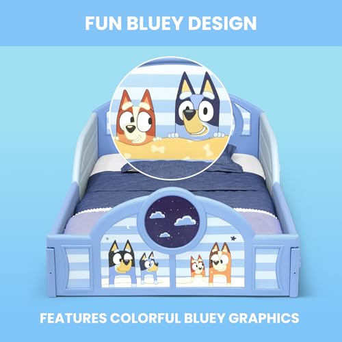 image for Delta Children - Bluey 4-Piece Toddler Room-in-a-Box Set – Includes 