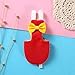 balacoo Adjustable Flight Suit Diaper for Parrots Pet Clothes for Parakeets Cockatiels Comfortable Absorbent Prevent Leaks Easy to Red Color