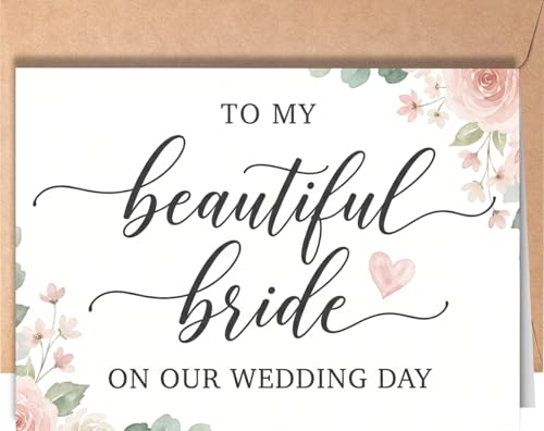 Carte mariage mariée épouse jour noces 530