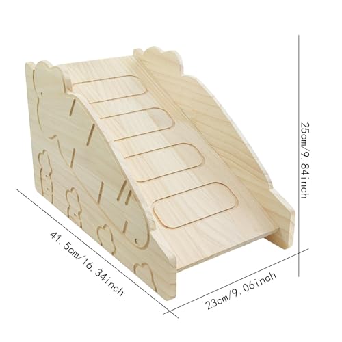 WeiLaiKeQi Casa de para hamster, abrigo resistente para pequenos animais de estimação, brinquedo de