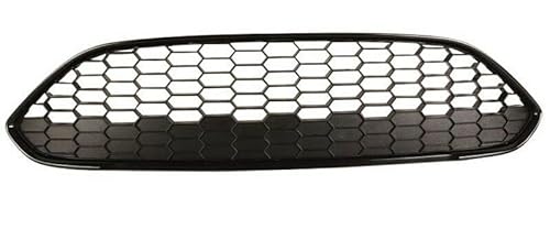 TVP Trade Vehicle Parts.co.uk Compatible With Front Bumper Centre Grille Upper Black Honeycomb Fiesta Zetec-S 2013-2017