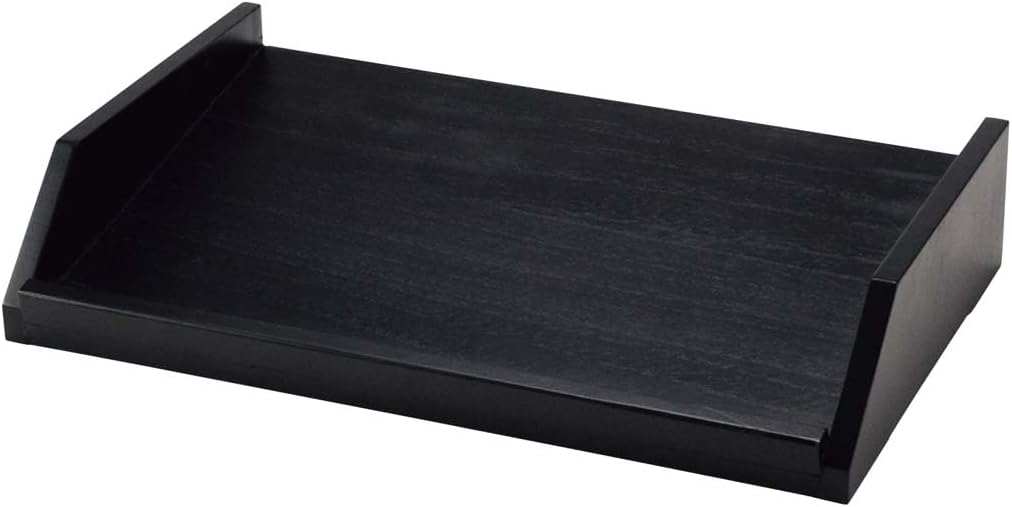 江部松商事 木製 オーガナイザーボックス用スタンド 1段3列 黒 422&times;252&times;80 No.1027200