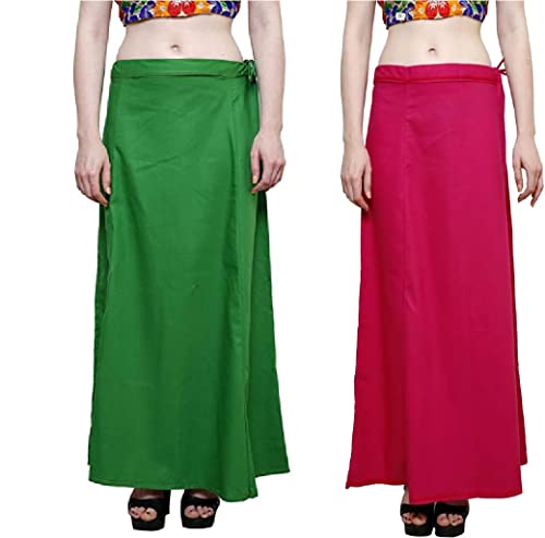 Image of Plus Size Cotton Petticoat for Women Combo (Size S to 6XL)