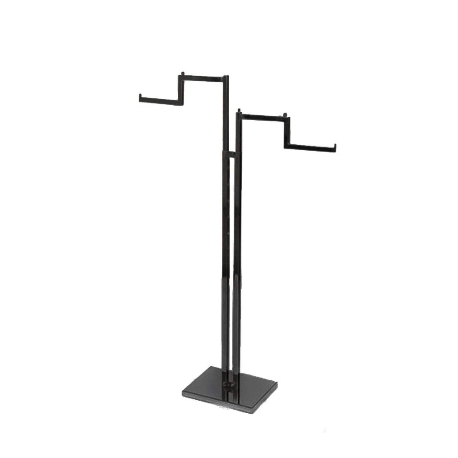 Black Heavy Duty 2 Way Step Arm Rail Shop Display Garment Hanging Rail โ image 1