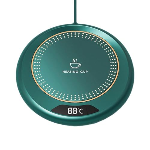 USB Cup Warmer Mini tazza da caffè portatile Riscaldamento Coaster Smart Display digitale per tè al latte regolazione temporizzazione termostatica riscaldatore, tazza per caffè, più caldo, tazza auto