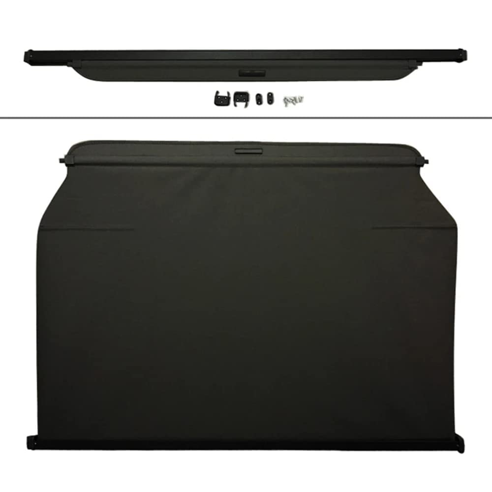 Voiture Étagère Arrière Rétractable De Coffre Pour Land Cruiser Prado LC120 FJ120 120, Housse Colis Cargo Coque Cache-Bagages Couverture De Cargaison Confidentialité Bouclier De Sécurité