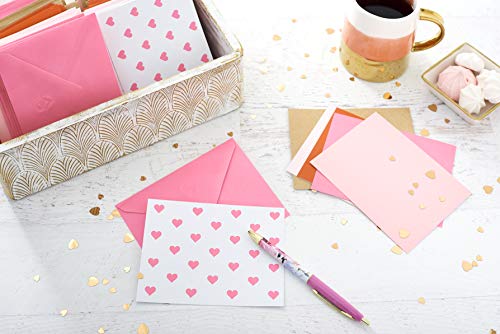 American Greetings Bulk Blank Cards With Envelopes, Heart Stationery (200-Count) #TOP5