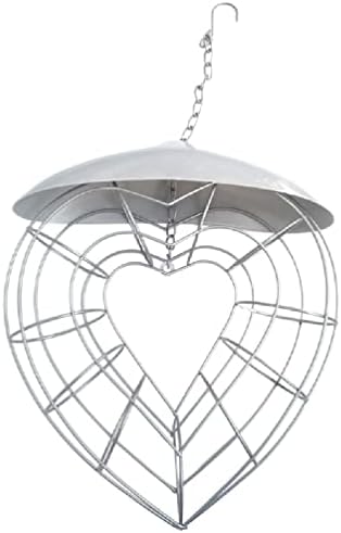 Comedero para pájaros silvestres, cesta de comedero para tortolitos, pinzones, canarios, dispensador de alimentos, almacenamiento de alimentos para pájaros silvestres, comederos de sebo para pájaros