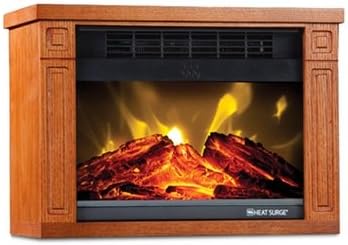 Heat Surge Mini Glo Efficiency Plus in Dark Oak