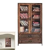 Schöne Handwerkskunst: Unser sensorisches Bücherregal zeichnet sich durch bemerkenswerte Handwerkskunst mit exquisiten und komplizierten Details aus, die jedem Raum eine elegante Note verleihen. Sein schönes Aussehen schmückt Ihren Raum perfekt und bietet gleichzeitig großartige Funktionalität.