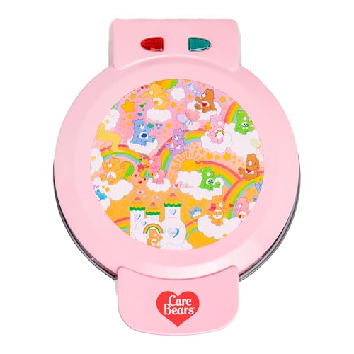 Image of Uncanny Brands Care Bears Waffle Maker - Care Bear on Your Waffles