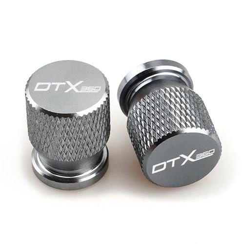 Bouchon de valve pneu KYMCO DTX 360 protège l'orifice d'air gris