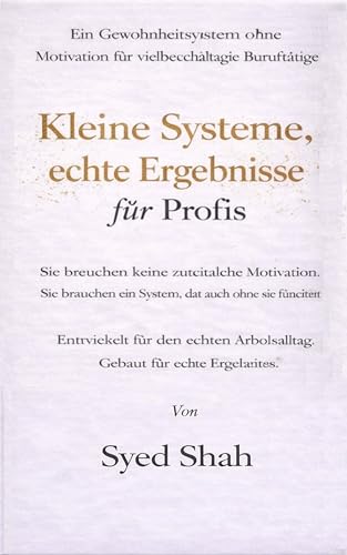 Kleine Systeme, Echte Ergebnisse für Profis: Ein Gewohnheitssystem ohne Motivation für vielbeschäftigte Berufstätige