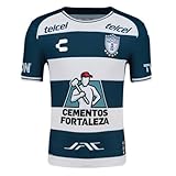 Charly Men's Soccer Liga MX 24/25 Home & Away Jerseys - Atlas, Leon, Santos, Pachuca (US, Alpha, X-Large, Regular, Regular, Pachuca - Home)