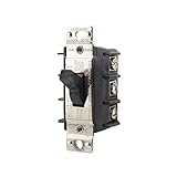 Leviton MS303 Motor Starter Switch 30A 600V 3 Phase, Black