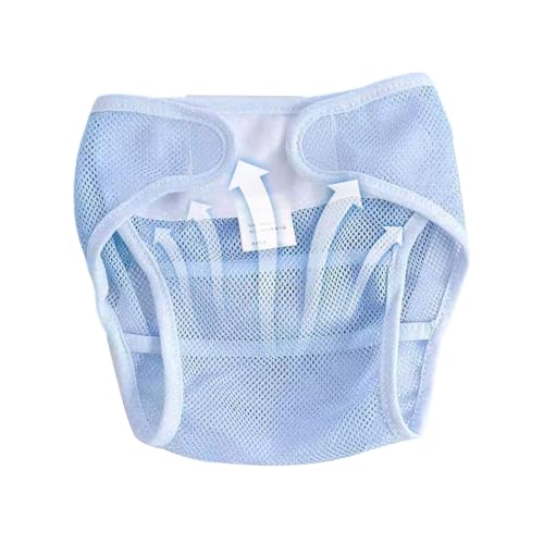 YNPQTDS - Pañal lavable para bebé, pañal de bolsillo, bragas transpirables de malla para niños con piel sensible de viaje, antifugas
